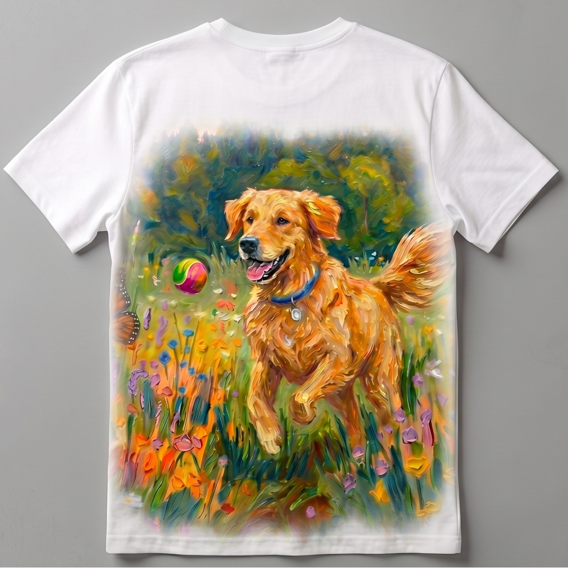 Playful Pup Cotton Tee