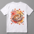 Lazy Cat Cotton Tee